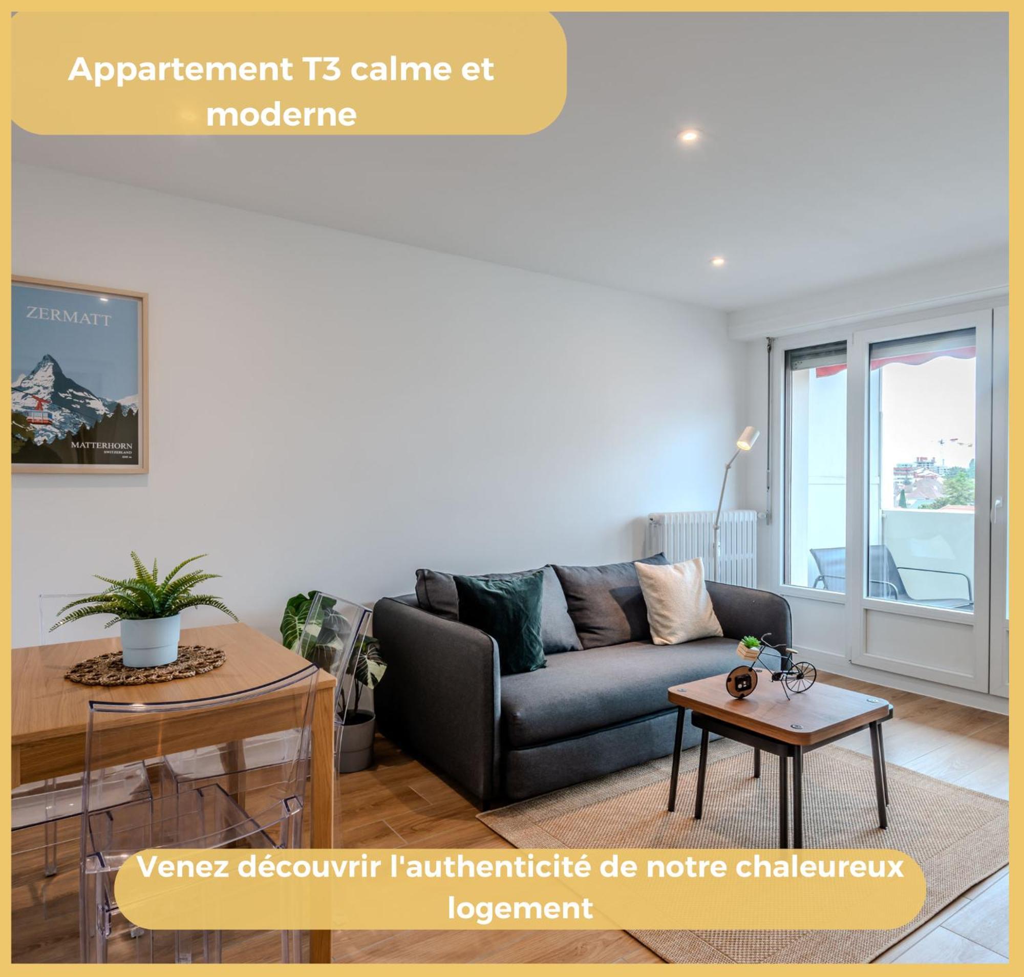 Appartement Chez Gwen I T3 I Gaillard Extérieur photo